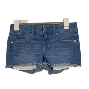 American Eagle Mid Rise Jean Shorts